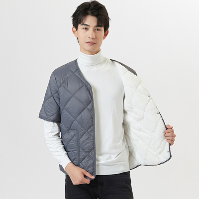 加绒加厚棉服衫宣秋冬季