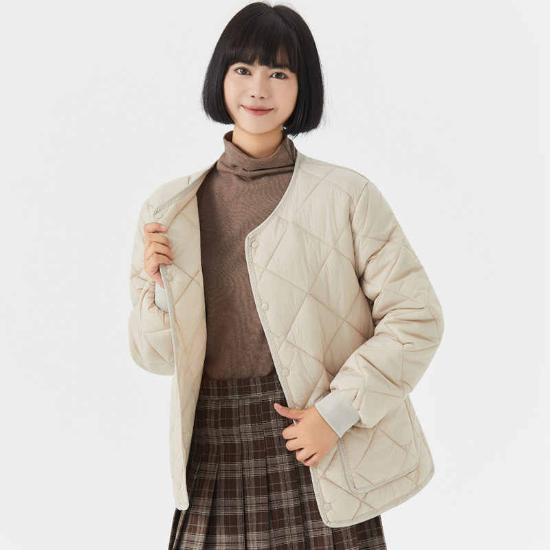 秋冬季保暖棉衣女轻薄内穿