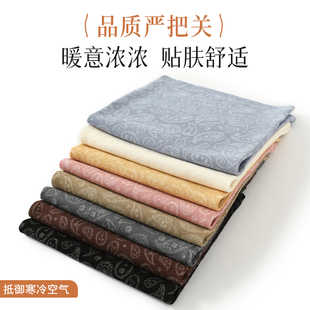 全棉薄款护颈椎脖子百搭围脖男女士防寒保暖套头假领子脖套围巾