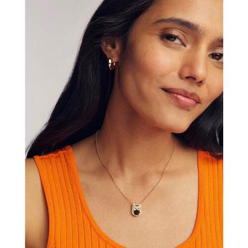 海外代购Kendra Scott（饰品）女士项链金色猫头鹰日常佩戴叠戴