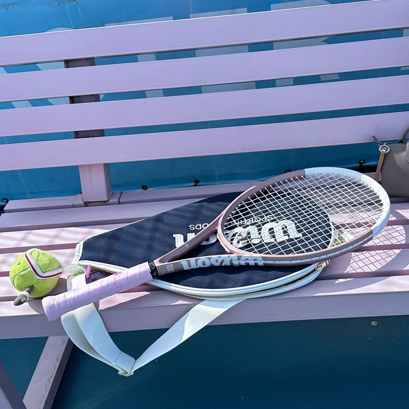 Wilson威尔胜亮玫瑰金网球拍