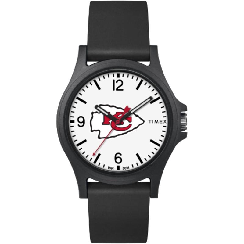 代购Timex天美时男士腕表计时夜光防刮50米防水树脂黑色防水