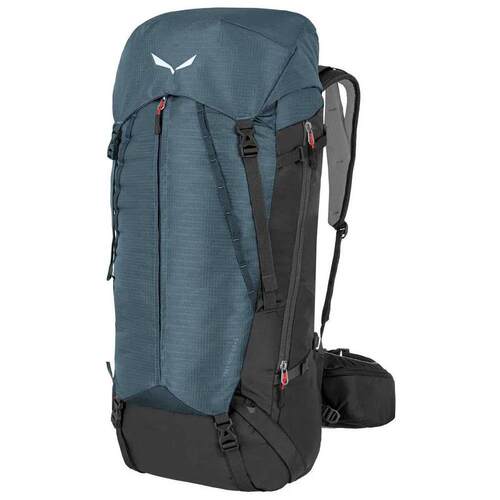 代购Salewa男女登山包可调节背负扩展容量挂载系统55L内胆框架