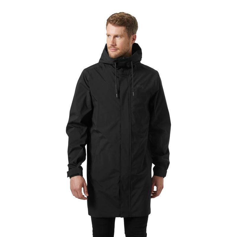 代购Helly Hansen海丽汉森男士雨衣防水防风保暖外套连帽长袖
