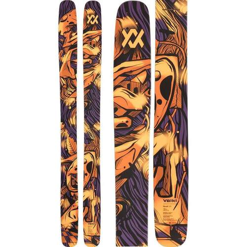 代购Volkl男士滑雪板精准操控灵活转向高稳定性双尖设计多层木芯