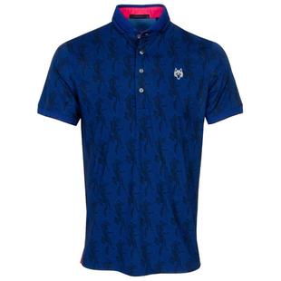 Clothiers男高尔夫polo衫 Greyson 透气速干四向弹力狼纹设计
