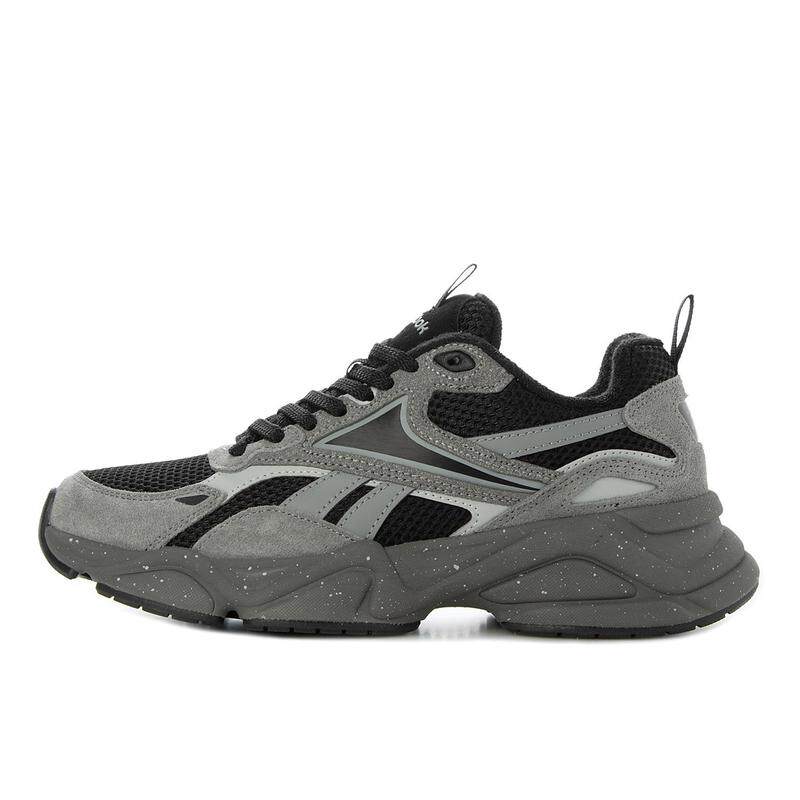 代购Reebok锐步男士跑步鞋缓震性能透气性轻便舒适复古跑鞋灰色