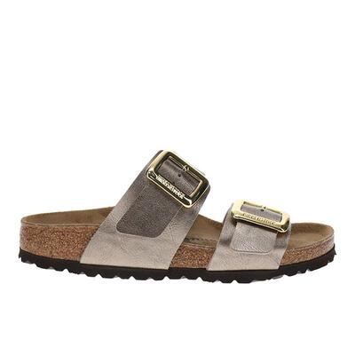 海外代购Birkenstock女士运动凉鞋透气软木鞋床双带平底夏季日常