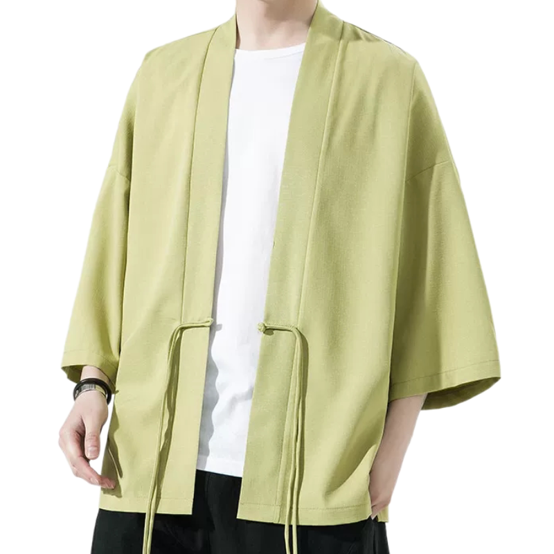 冰丝开衫男女防晒服中国风男装春夏汉服茶服禅意披风外套道服道袍