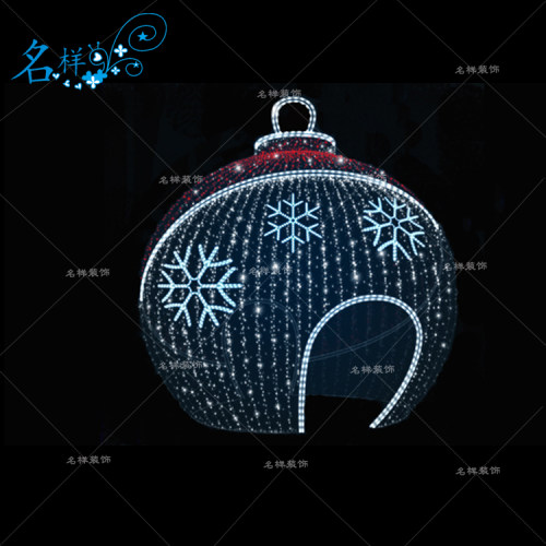 名样铁艺发光美陈厂家直销