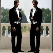 男套装 演出礼服舞台定制做表演大合唱西装 主持 燕尾服2025新款 男士