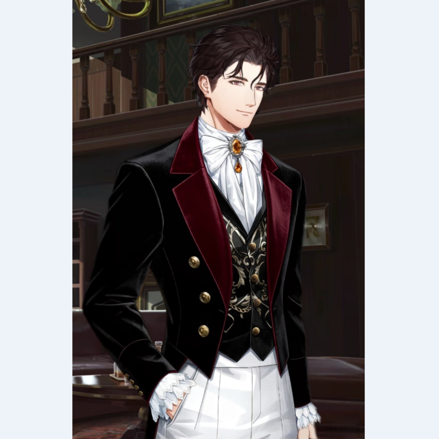 光与夜之恋陆沉支离梦像燕尾服贝贝南瓜COSPLAY西装二次元主持服