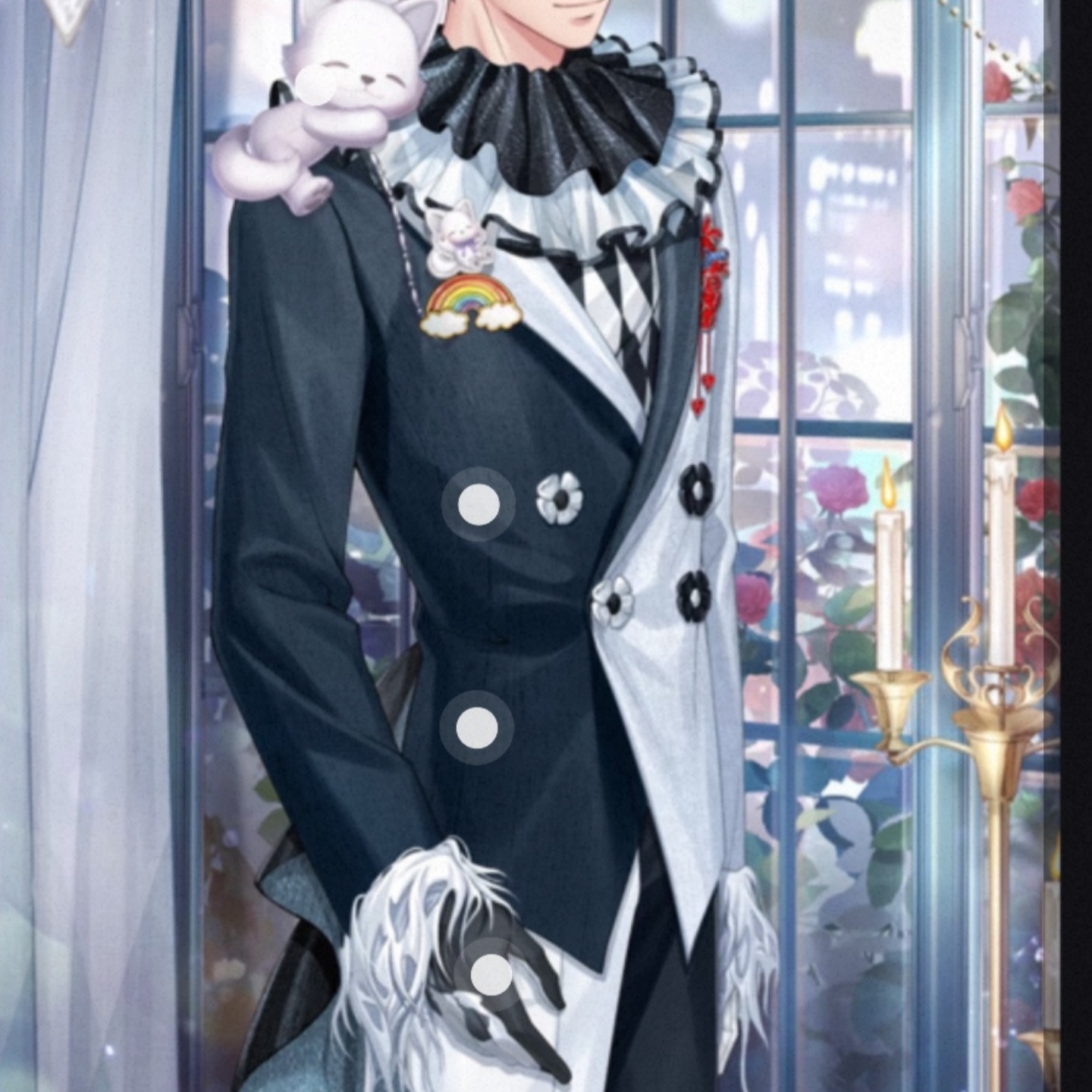 桃花源恋与制作人许墨摄魂之主燕尾服COSPLAY 漫画手游二次元西装