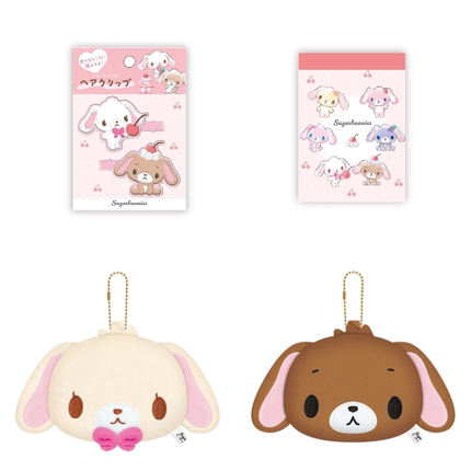 补款/国现！ 日本sanrio 三丽鸥 焦糖兔甜点兔粉色樱桃文具挂件