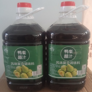 山东阳信特产鸭梨醋食用醋汁实惠装东育春饭店商用批发5斤实惠桶
