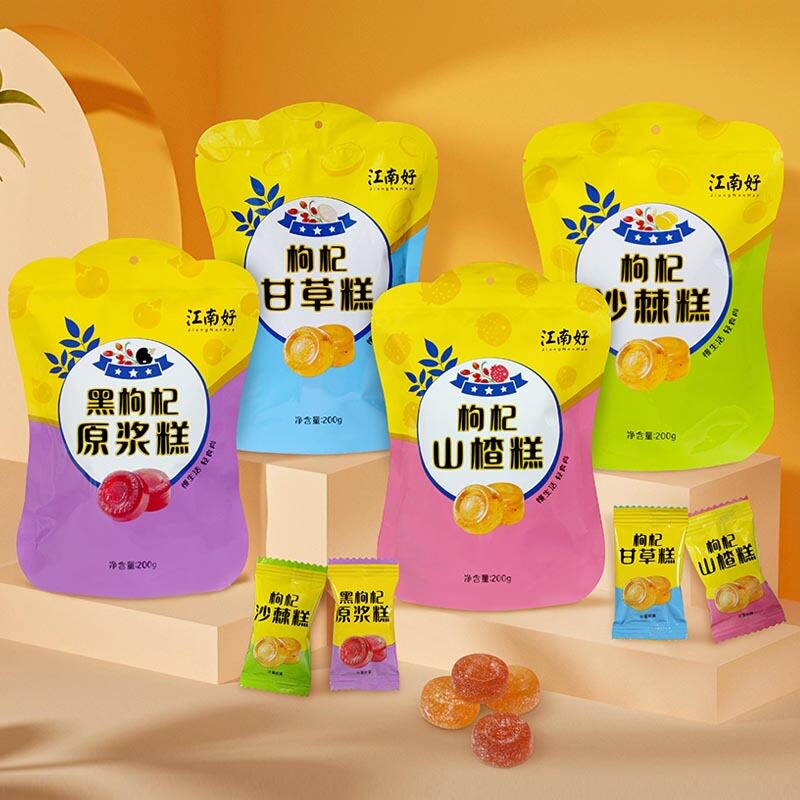 江南好枸杞果糕印象宁夏特产枸杞果片果膏原浆糕糖果零食宁夏特产