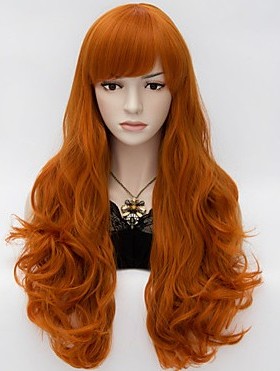 Loita Long Wavy Hair Cosplay Wig Heat Resist Synthetic Party