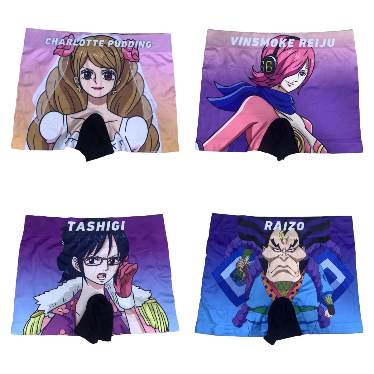 海贼王联名鹰眼红发平角内裤