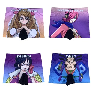 hipshop海贼王内裤凯多雷藏大和克比久治达斯琪汉库克潮穿搭男款