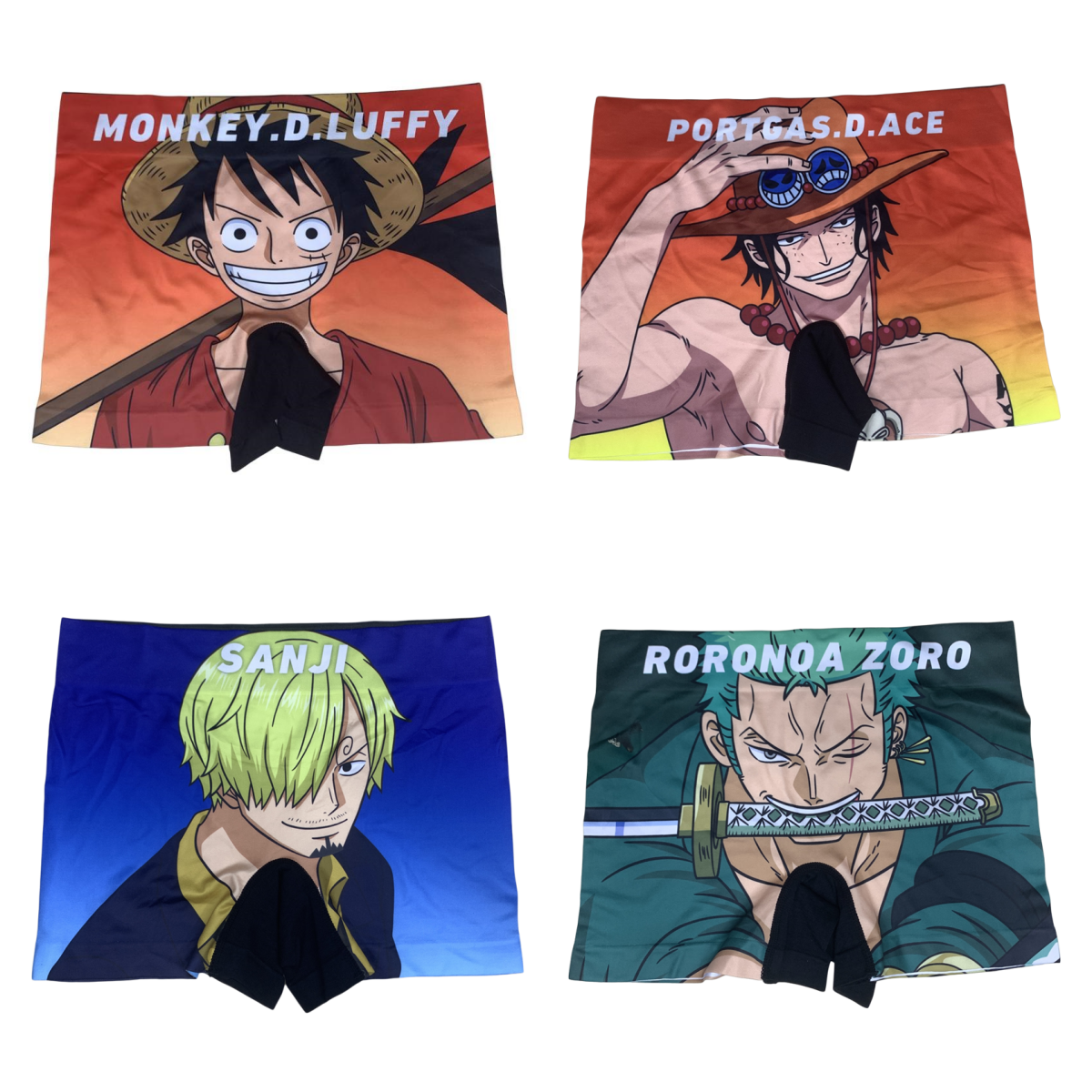 内裤黑足山治草帽路飞运动内裤