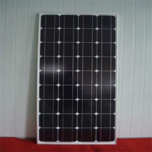直流100W18V单晶硅太阳能板庭院照明路灯12V汽车蓄电池充电发电板