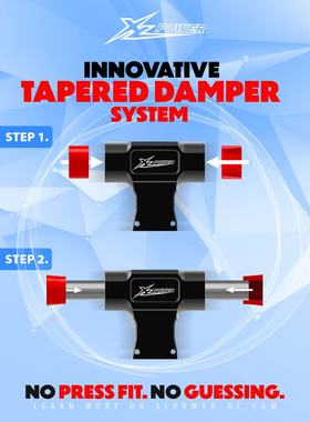 小罗模型Specter700 锥度横轴胶圈 直升机配件XL70H02-5