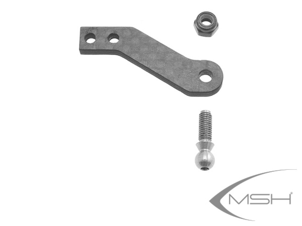 小罗模型 MSH PROTOS 700/700N 尾拔叉片 直升机配件 MSH71043