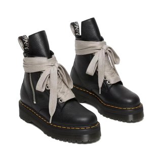 RICK OWENS Dr.Martens 皮革 8孔 短筒马丁靴 27978001