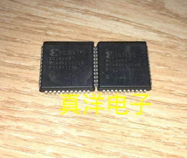 XC18V04PC44C    XILINX  PLCC44 散新原字原脚现货