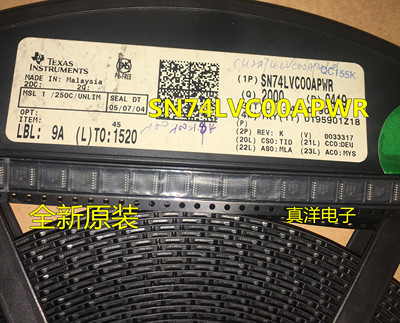 SN74LVC00APWR 贴片TI TSSOP全新原装进口 可直拍