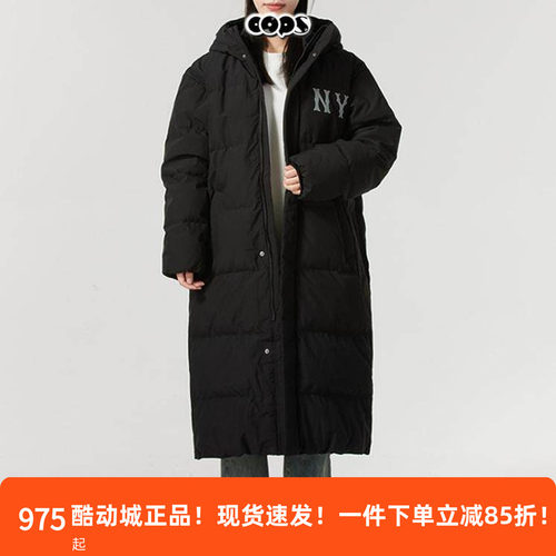 MLB男女NY复古中长款鹅绒羽绒服