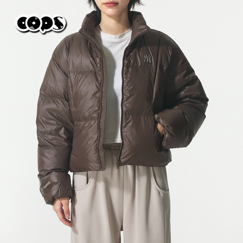 MLB男女百搭休闲时尚短款羽绒服