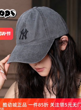 MLB帽子男女棒球帽【明星同款】鸭舌帽软顶鸭舌帽休闲帽3ACPVV14N