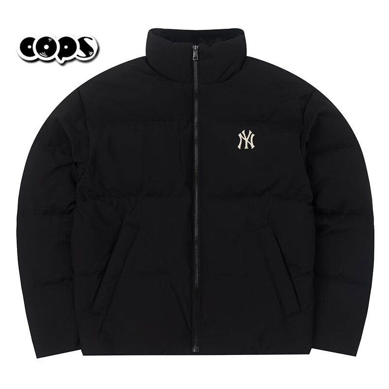MLB正品男女同款短款羽绒服面包