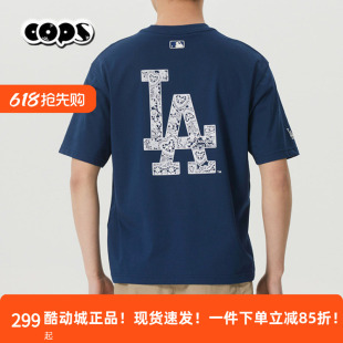 MLB短袖T恤男女同款2026新款正品宽松透气运动休闲上衣3ATSB7663
