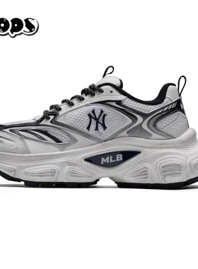 MLB厚底休闲鞋男鞋女鞋正品2026春季新款轻便板鞋运动鞋3ASHWC36N