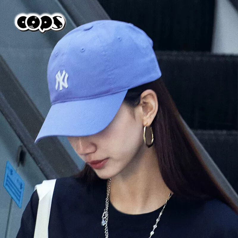 MLB帽子紫色NY小标女男棒球帽百搭遮阳帽潮流时尚鸭舌帽3ACP7701N图片