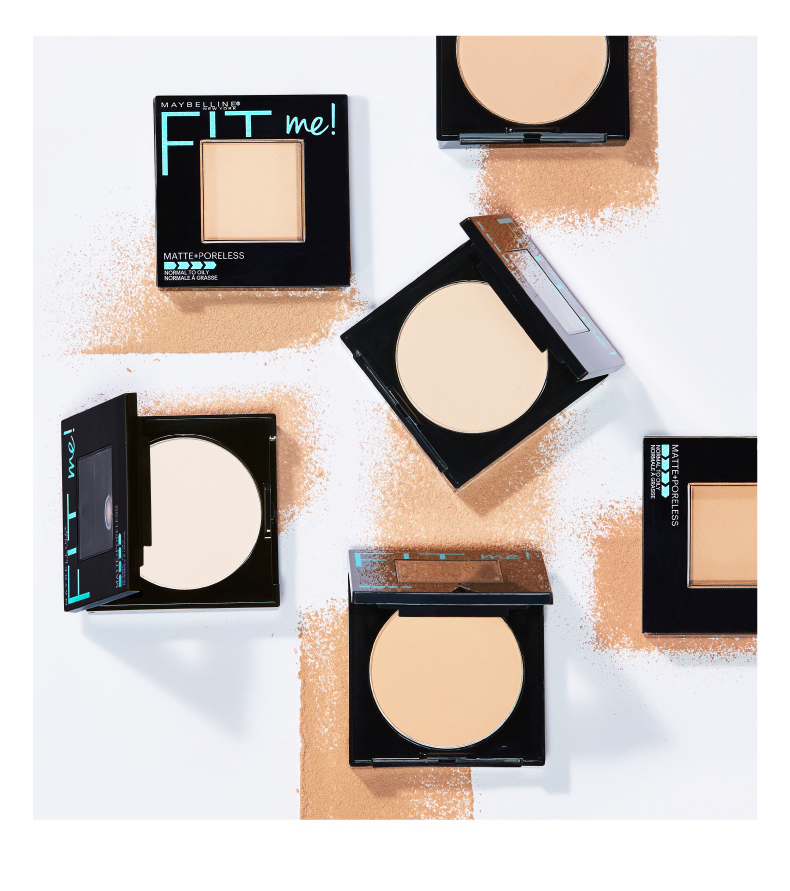 屈臣氏美宝莲定制柔雾粉饼