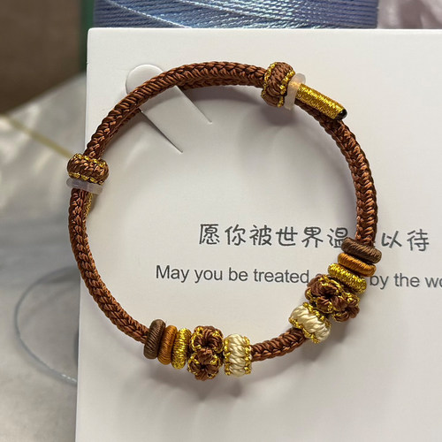 手工编织绳美拉德简约手绳