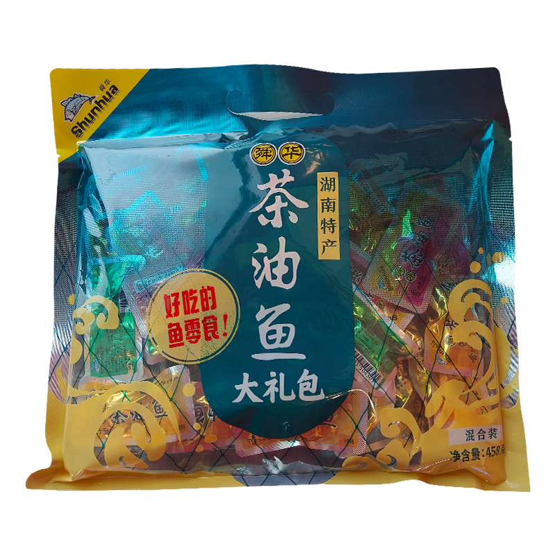 舜华茶油鱼大礼包湖南郴州特产小鱼干即食鱼块散装伴手礼送礼中秋