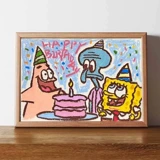 Плат -звездная празднование философия рамки хорошие друзья подарки на день рождения подарки девушки практикуют подруги специальное лечение, отправляя девушек и парня