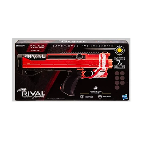 Nerf Helios, креативный дизайн, игрушка, инструкция, распаковка, странная девочка отправляет мальчику подарок на день рождения