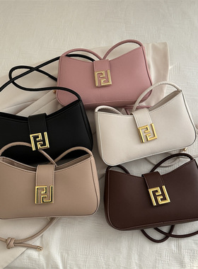 链条腋下包质感女包2024秋冬新款时尚百搭潮流单肩包斜挎小众