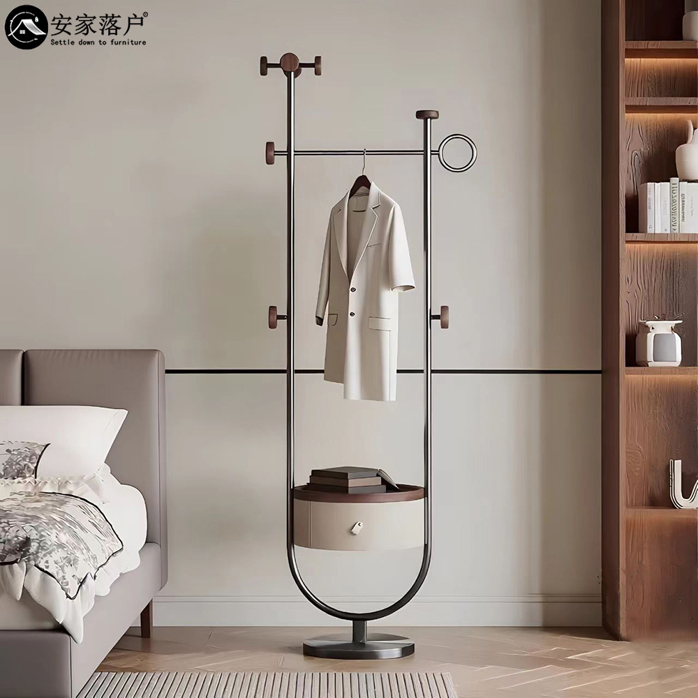 「前程似锦」衣帽架落地挂衣架