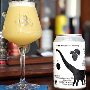 怒推！10月20产 分野酿造 合川马门溪龙 三倍干投 浑浊三倍IPA