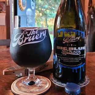 超重口尖货！ 布鲁瑞 蓝色堆叠 蓝莓 过双重波本桶 帝国世涛 啤酒