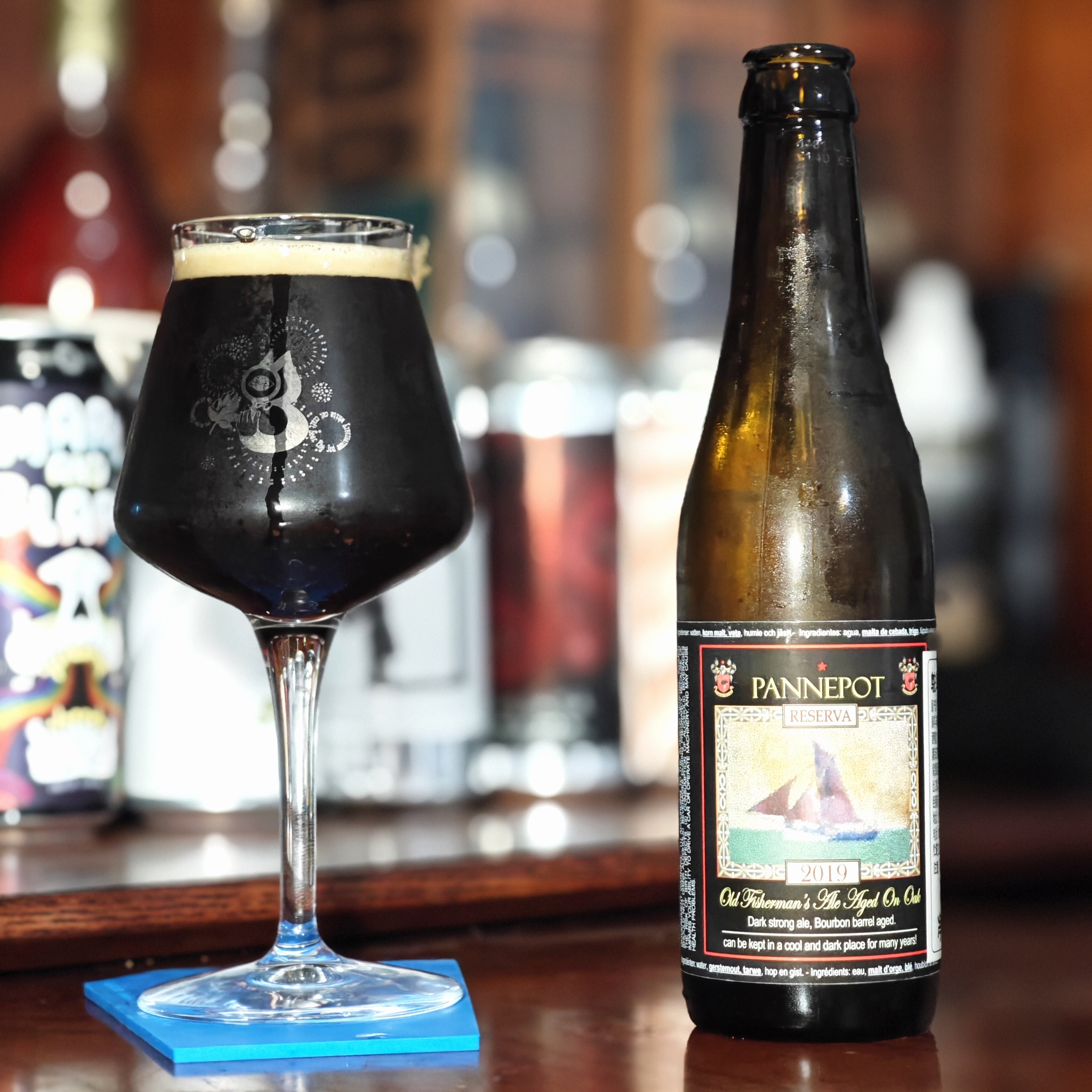 推荐！ 鸵鸟之星 帆船珍藏 过波本桶 比利时深色烈性艾尔 啤酒