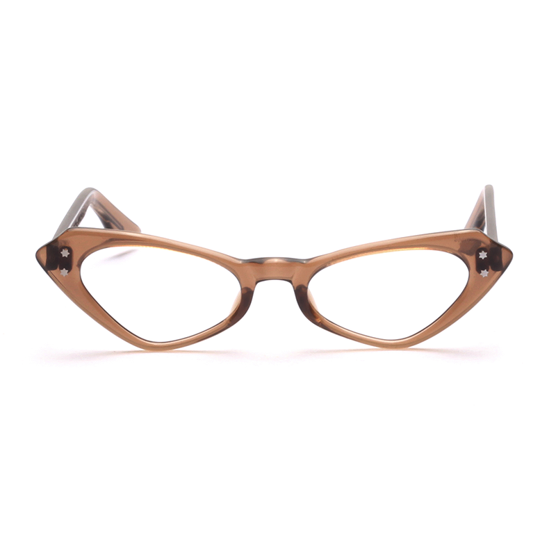 猫眼德国近视板材夸张风眼镜框架