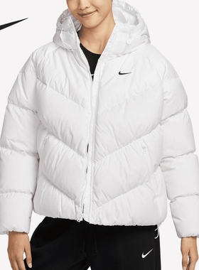 Nike/耐克官方正品Storm-FIT女士防风拒水宽松羽绒夹克HF7871-100