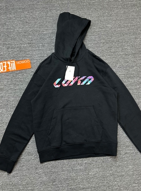 【断码捡漏】耐克Jordan卫衣男秋冬篮球LUKA宽松帽衫 FD0618-010